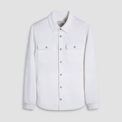 Soft Touch Solid Shirt Jacket