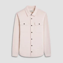 Soft Touch Solid Shirt Jacket