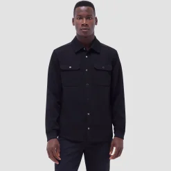 Soft Touch Solid Shirt Jacket