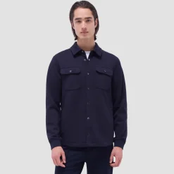 Soft Touch Solid Shirt Jacket