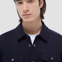 Soft Touch Solid Shirt Jacket