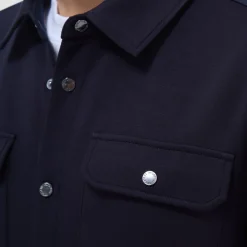 Soft Touch Solid Shirt Jacket