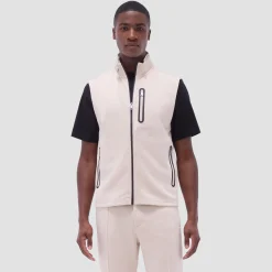 Soft Touch Solid Vest With Hood