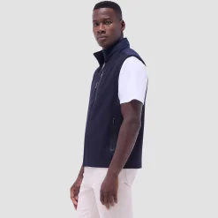 Soft Touch Solid Vest With Hood