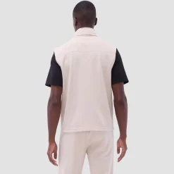 Soft Touch Solid Vest With Hood