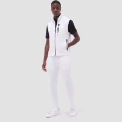 Soft Touch Solid Vest With Hood