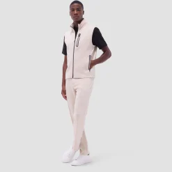 Soft Touch Solid Vest With Hood