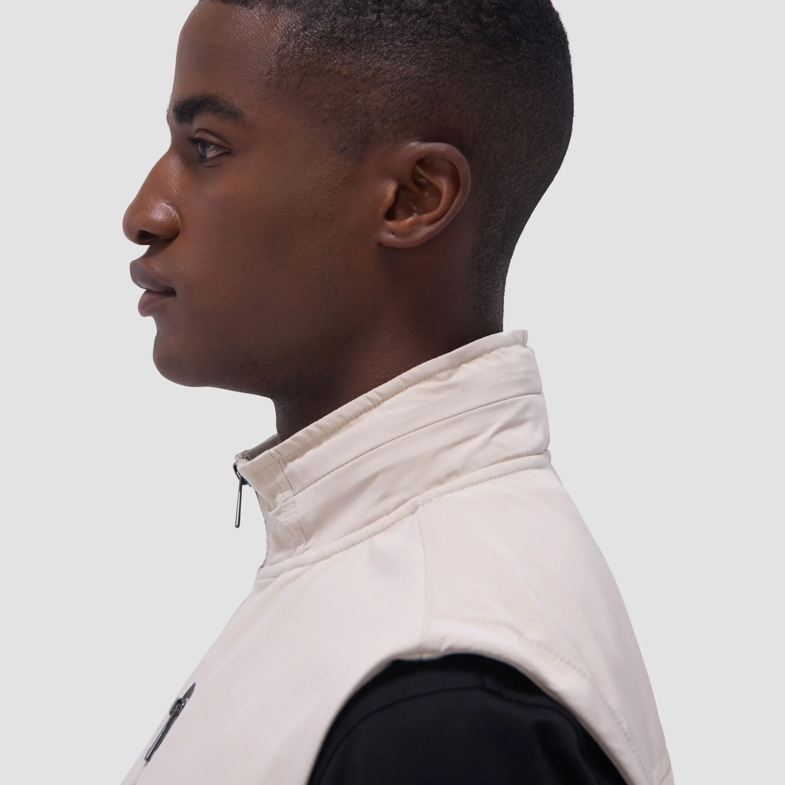 Soft Touch Solid Vest With Hood