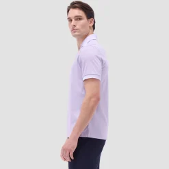 Solid Johnny Collar Polo Shirt