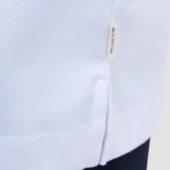 Solid Quarter-Zip Polo Shirt
