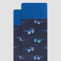 Spectacles Mid-Calf Socks