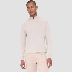 Spencer Quarter-Zip Super Merino Sweater