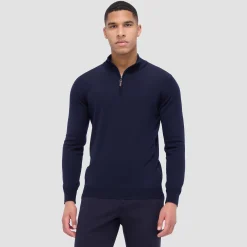 Spencer Quarter-Zip Super Merino Sweater