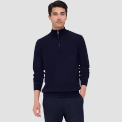 Spencer Quarter-Zip Super Merino Sweater