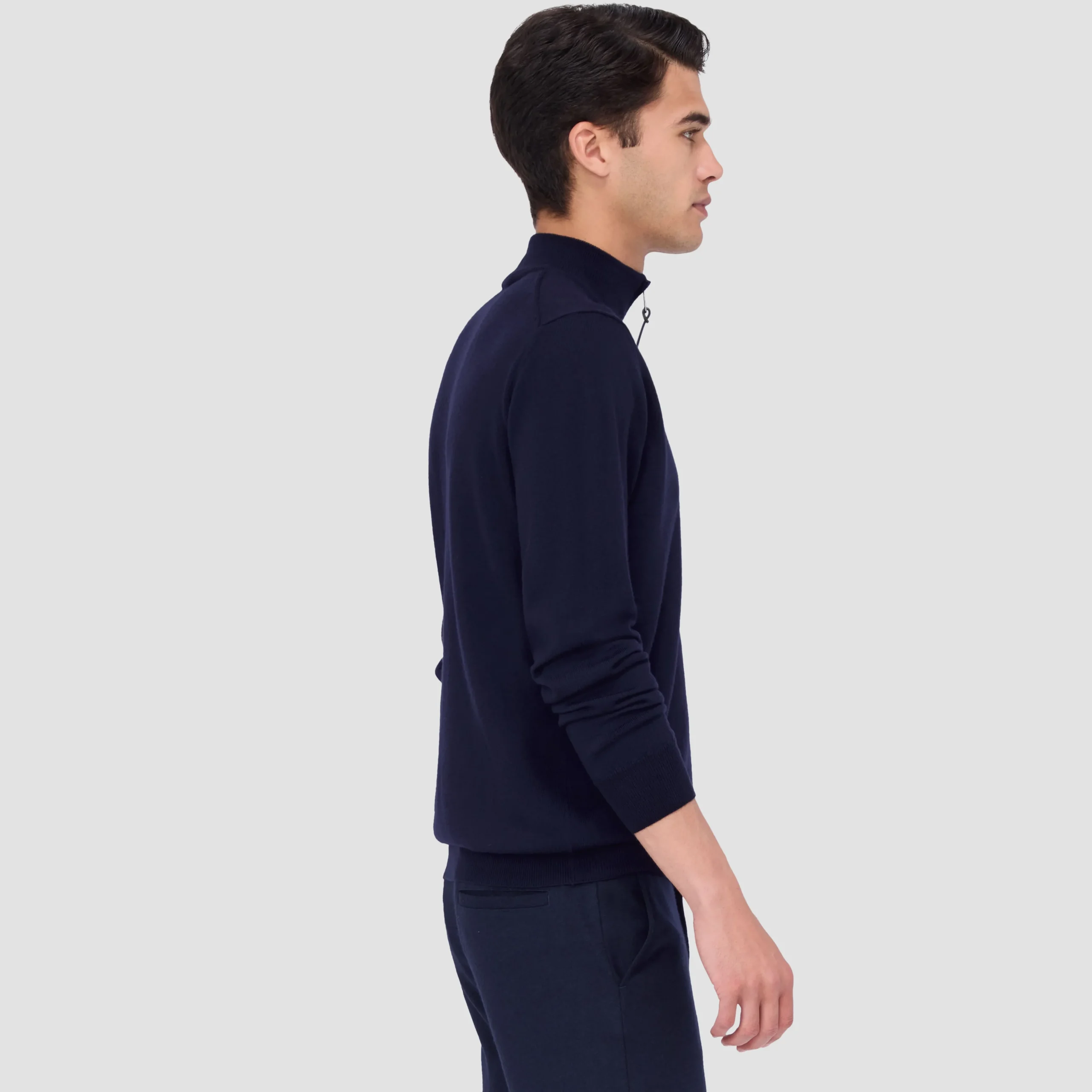Spencer Quarter-Zip Super Merino Sweater