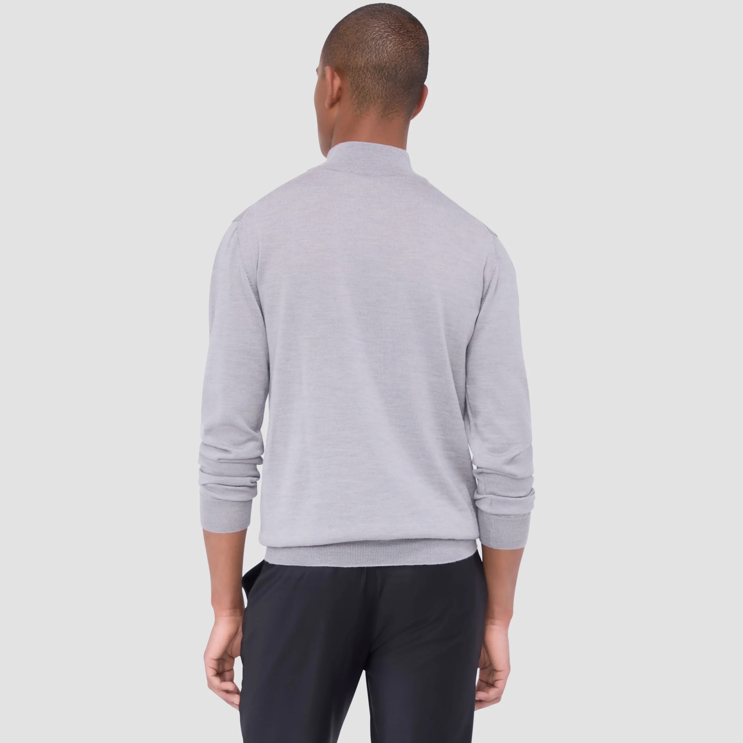Spencer Quarter-Zip Super Merino Sweater