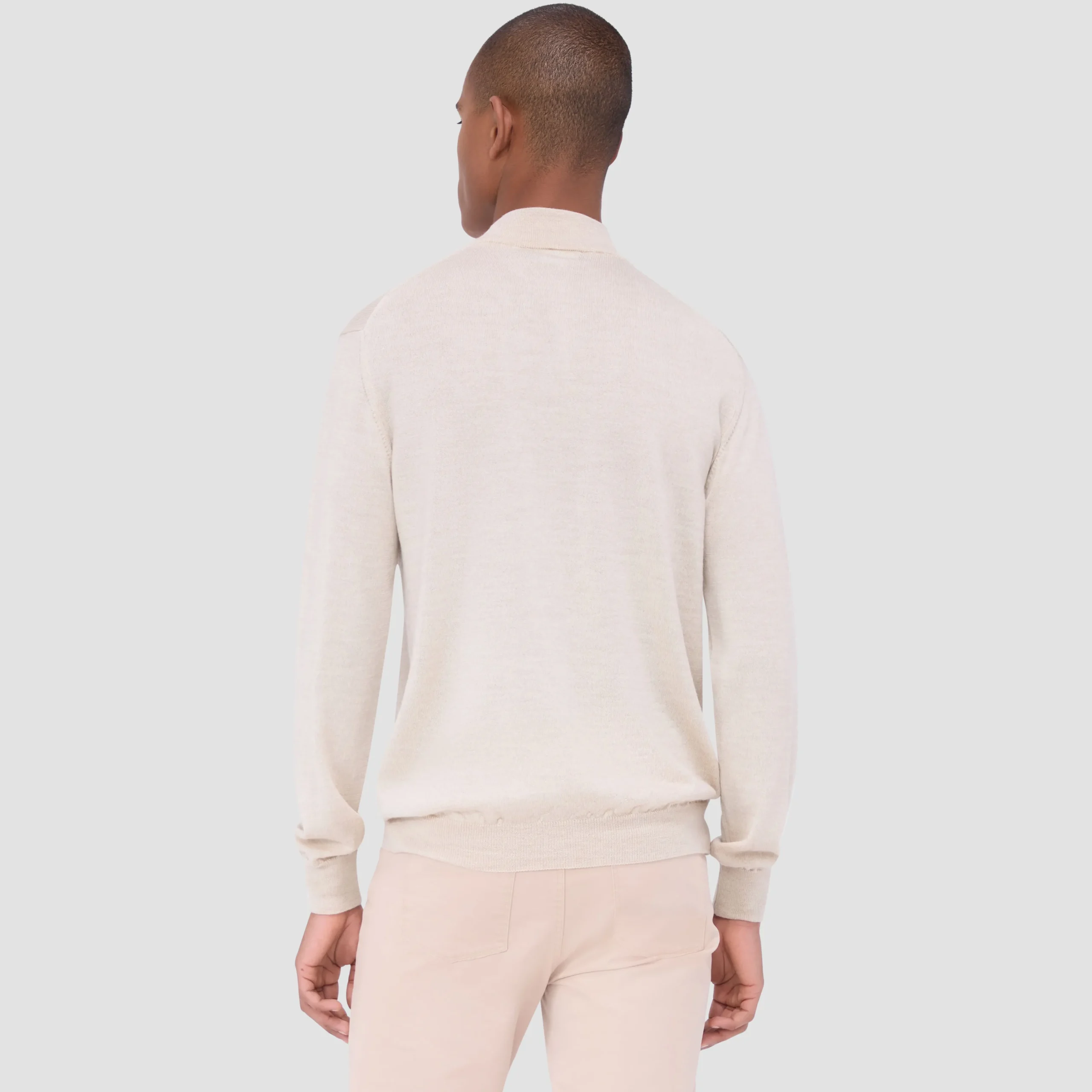 Spencer Quarter-Zip Super Merino Sweater
