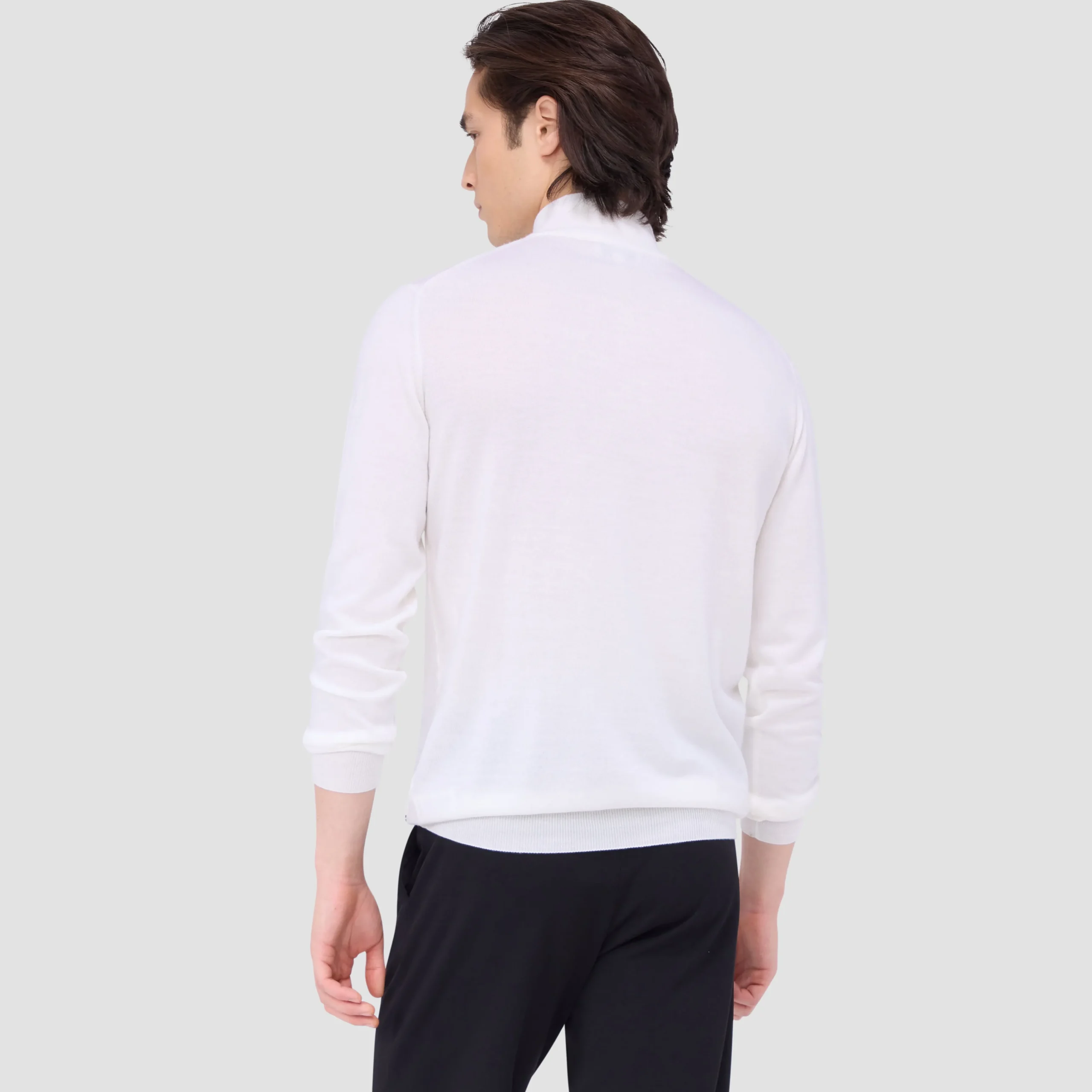 Spencer Quarter-Zip Super Merino Sweater