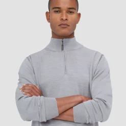 Spencer Quarter-Zip Super Merino Sweater