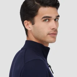 Spencer Quarter-Zip Super Merino Sweater