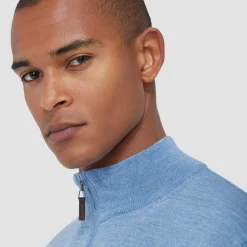 Spencer Quarter-Zip Super Merino Sweater