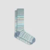 Striped Mid-Calf Socks