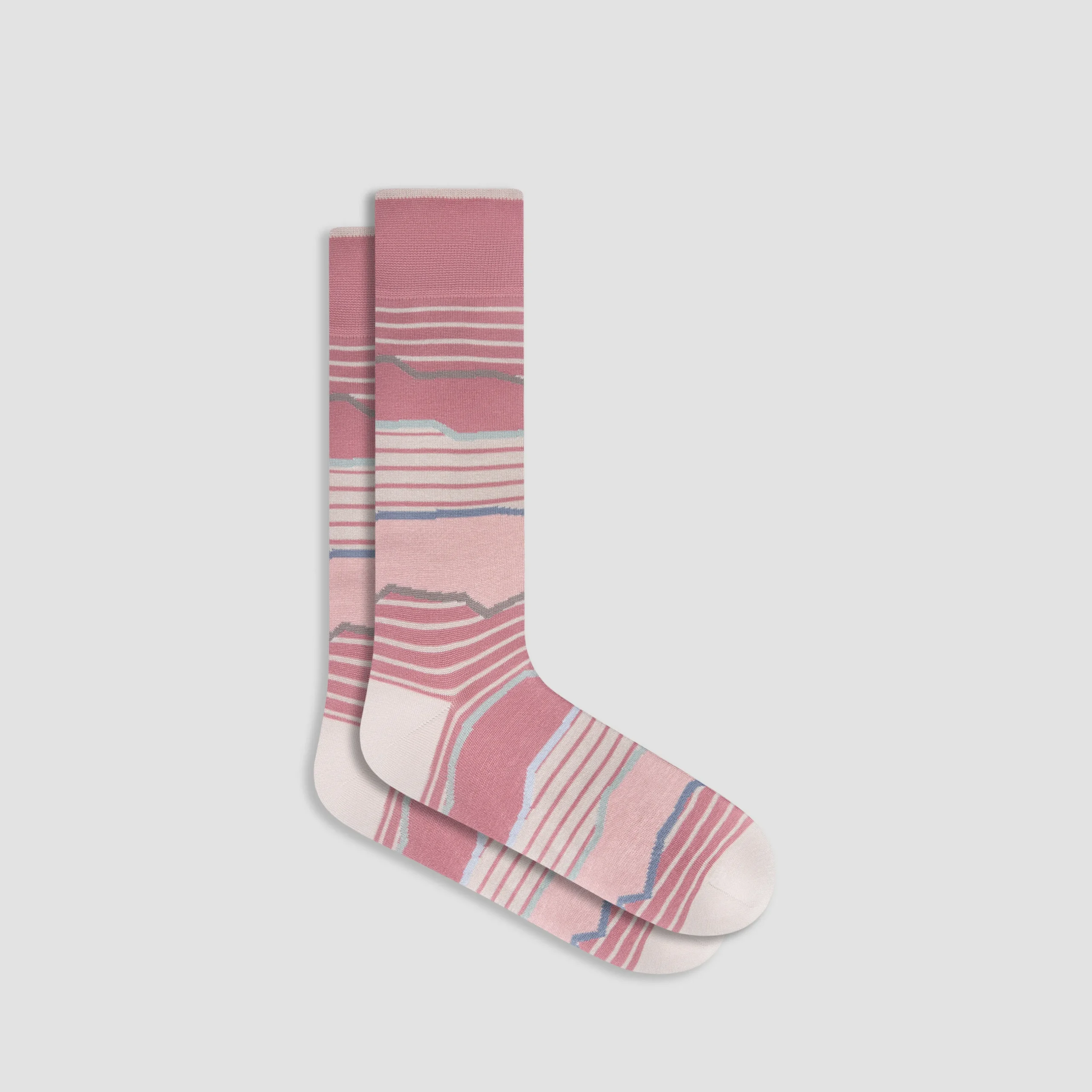 Striped Mid-Calf Socks