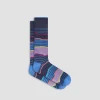 Striped Mid-Calf Socks