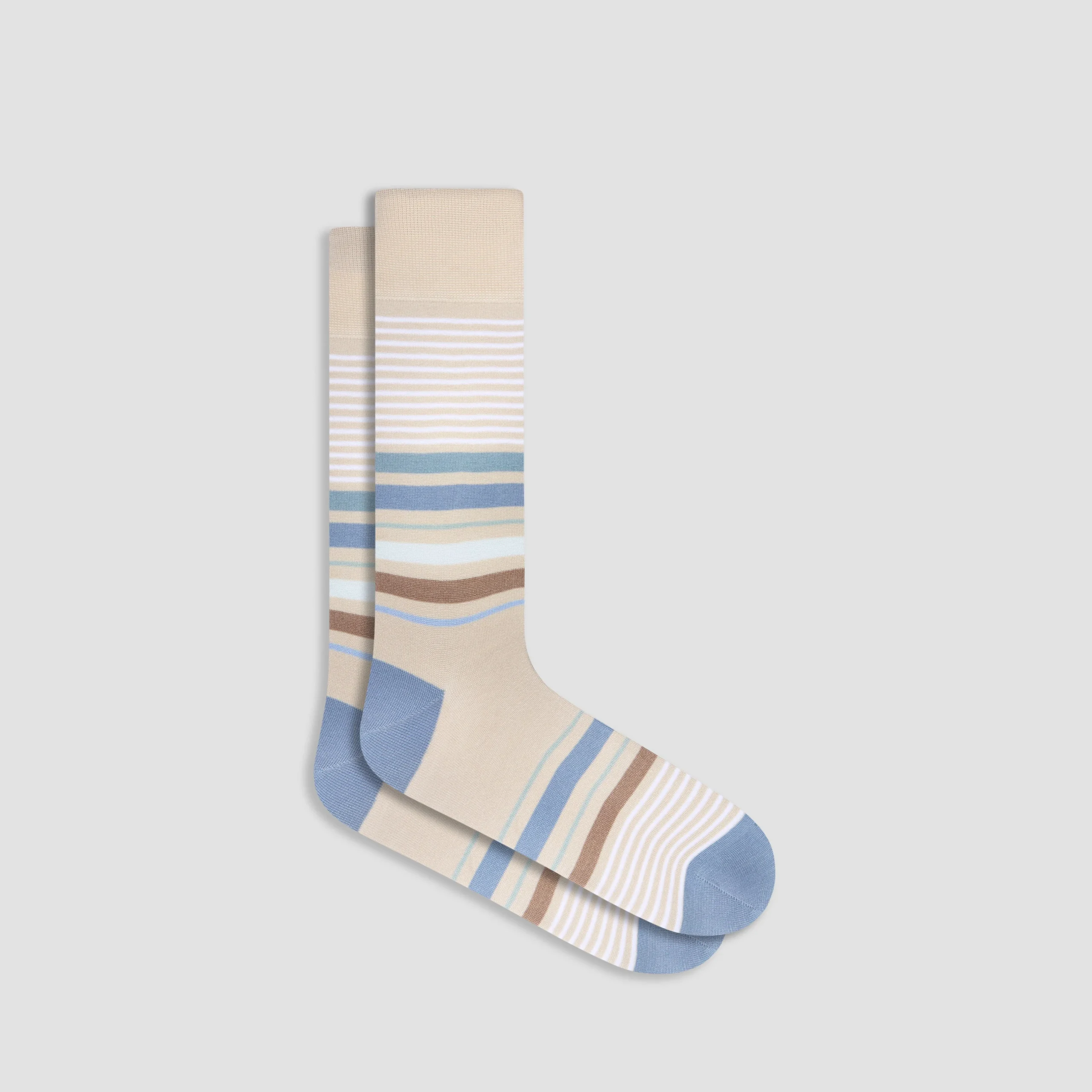 Striped Mid-Calf Socks