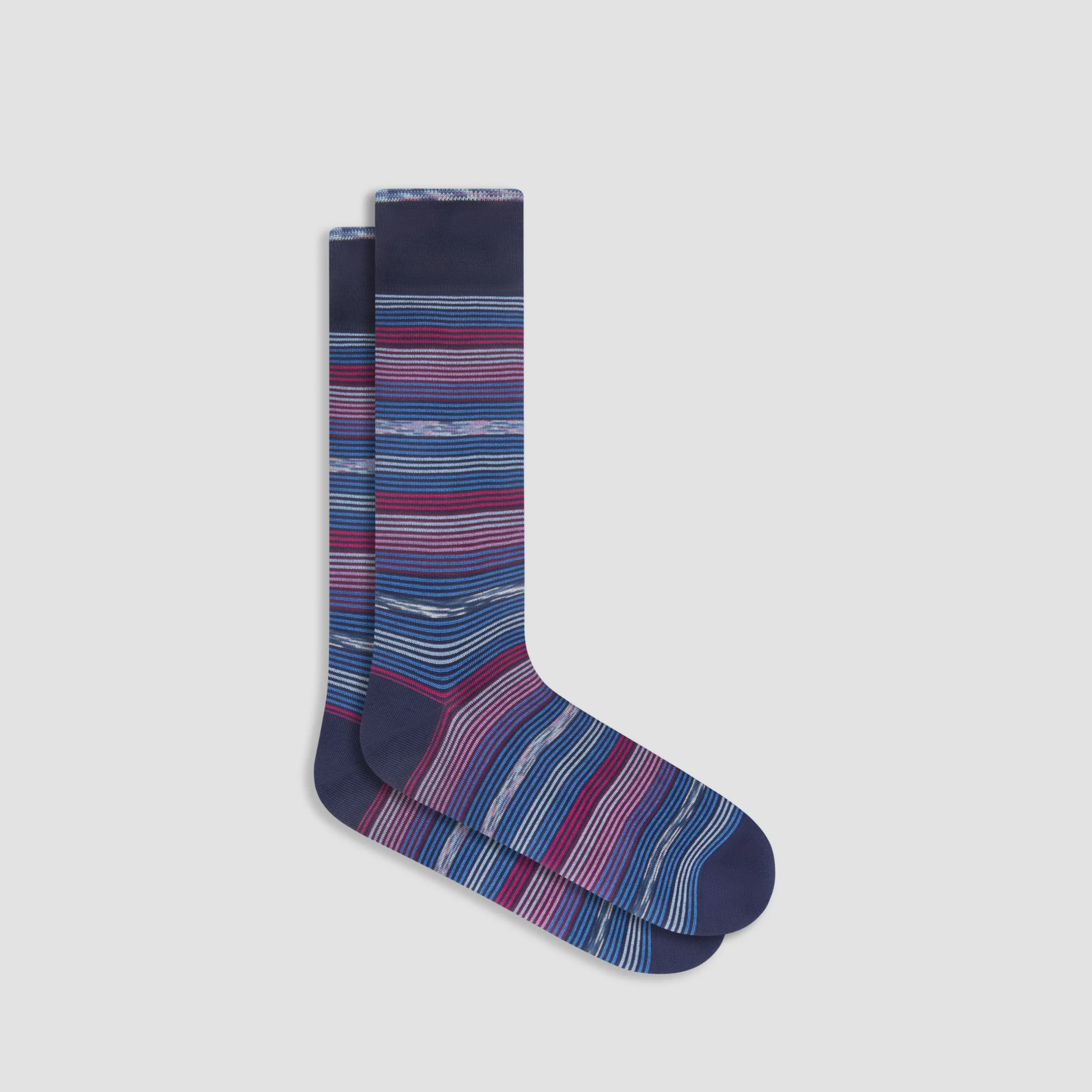 Striped Mid-Calf Socks