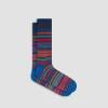 Striped Mid-Calf Socks