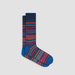Striped Mid-Calf Socks