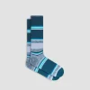 Striped Mid-Calf Socks