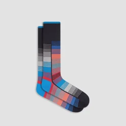 Striped Mid-Calf Socks