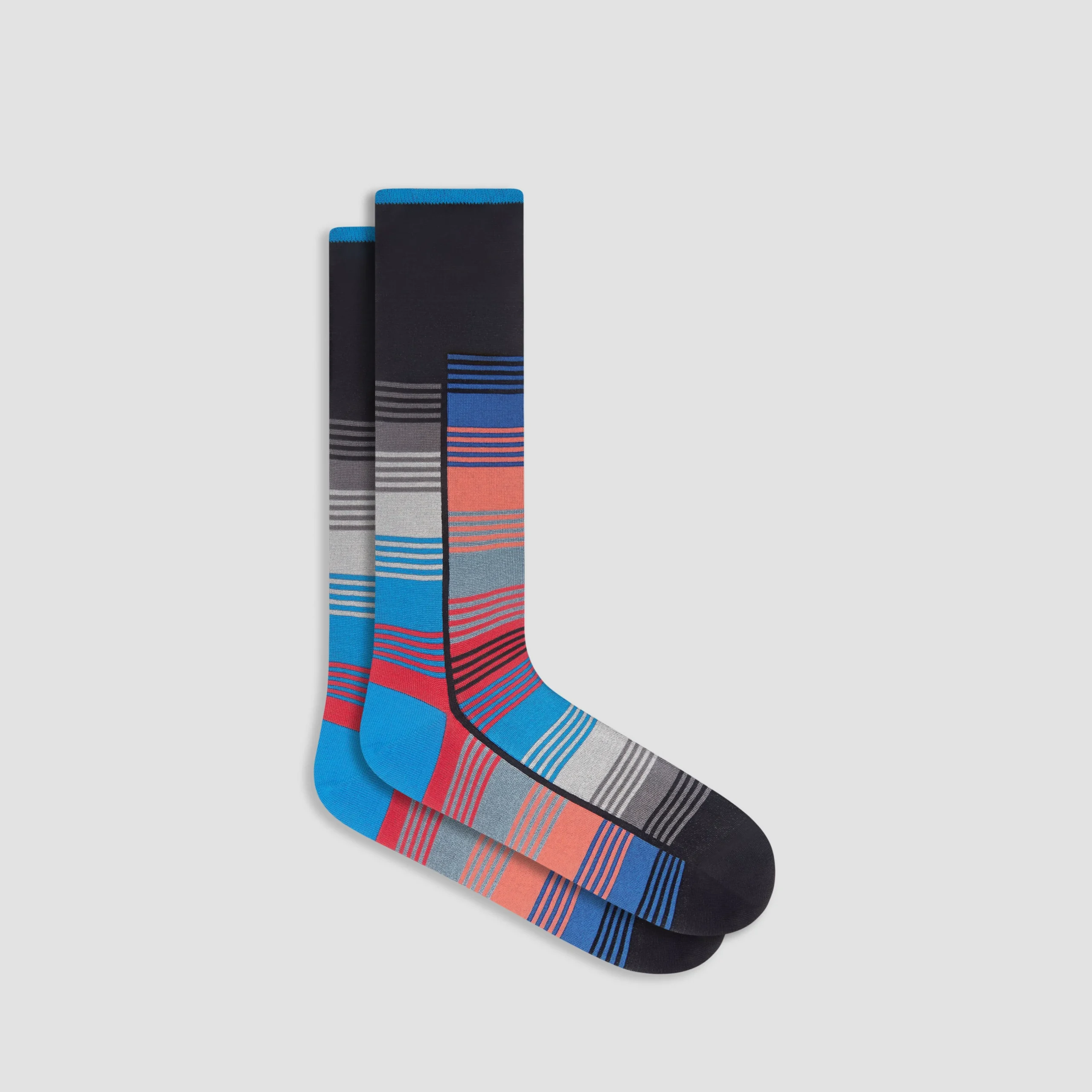 Striped Mid-Calf Socks