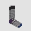 Striped Mid-Calf Socks