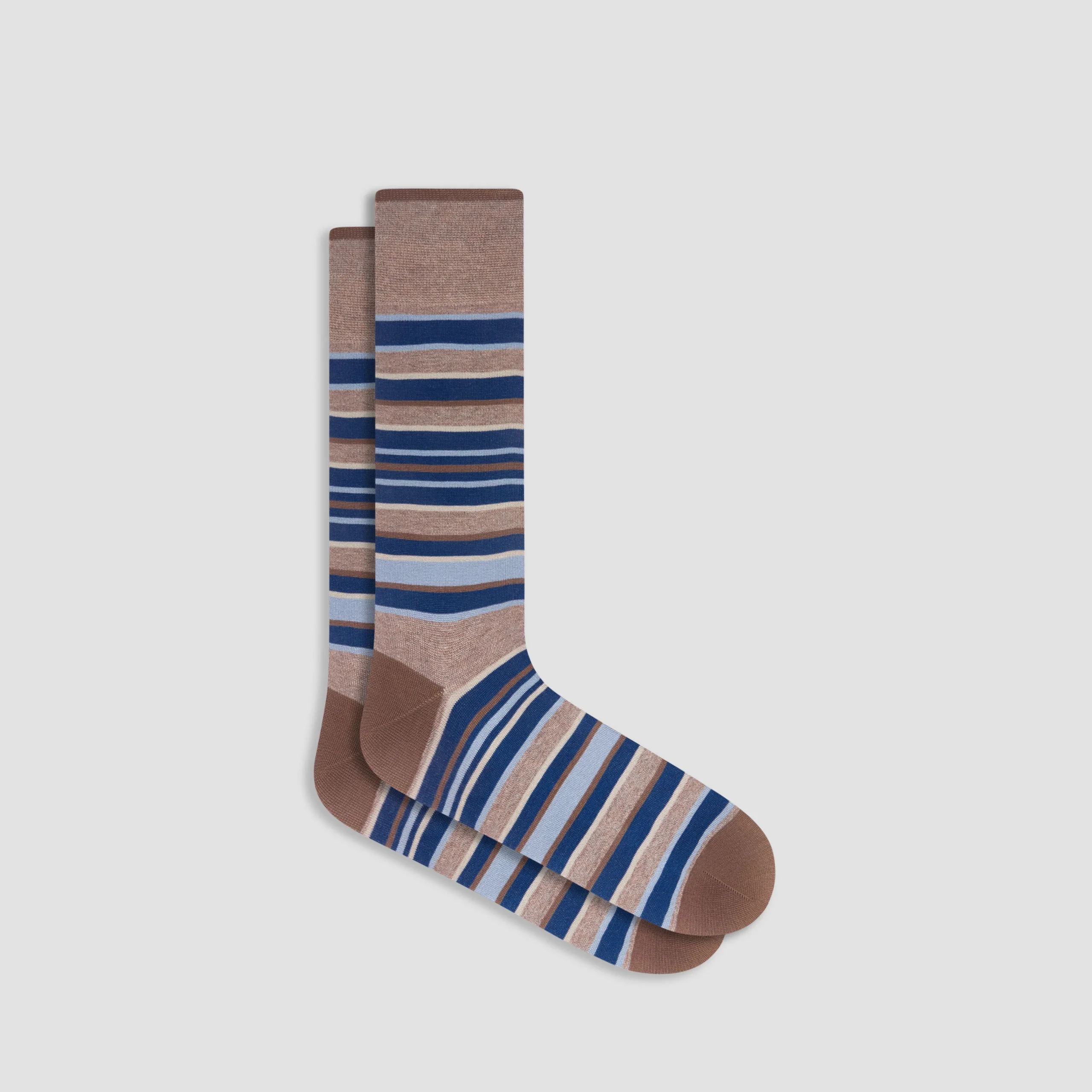 Striped Mid-Calf Socks