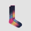 Striped Mid-Calf Socks