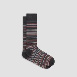 Striped Mid-Calf Socks