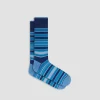 Striped Mid-Calf Socks