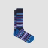 Striped Mid-Calf Socks