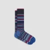 Striped Mid-Calf Socks