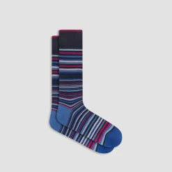 Striped Mid-Calf Socks