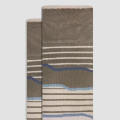 Striped Mid-Calf Socks
