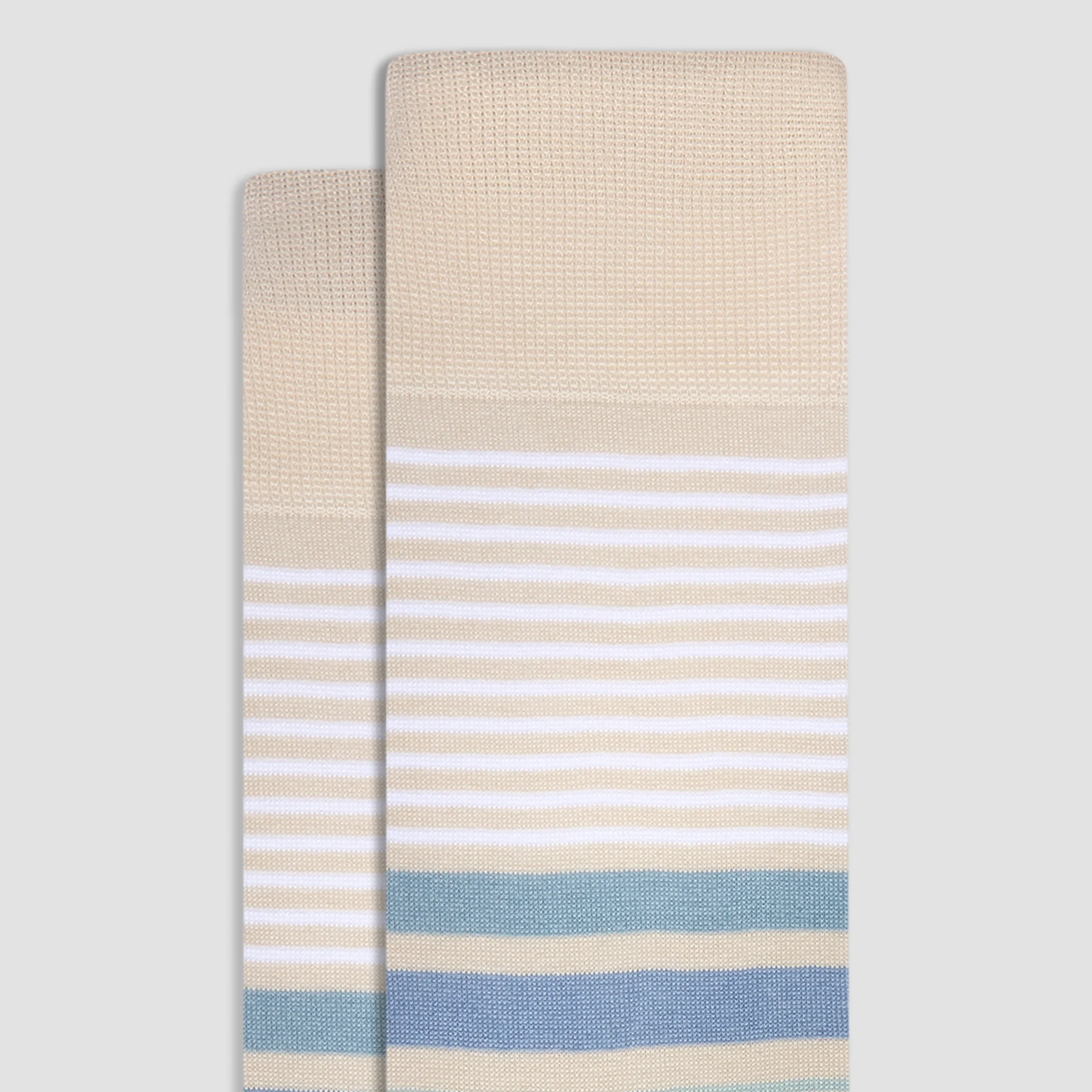 Striped Mid-Calf Socks