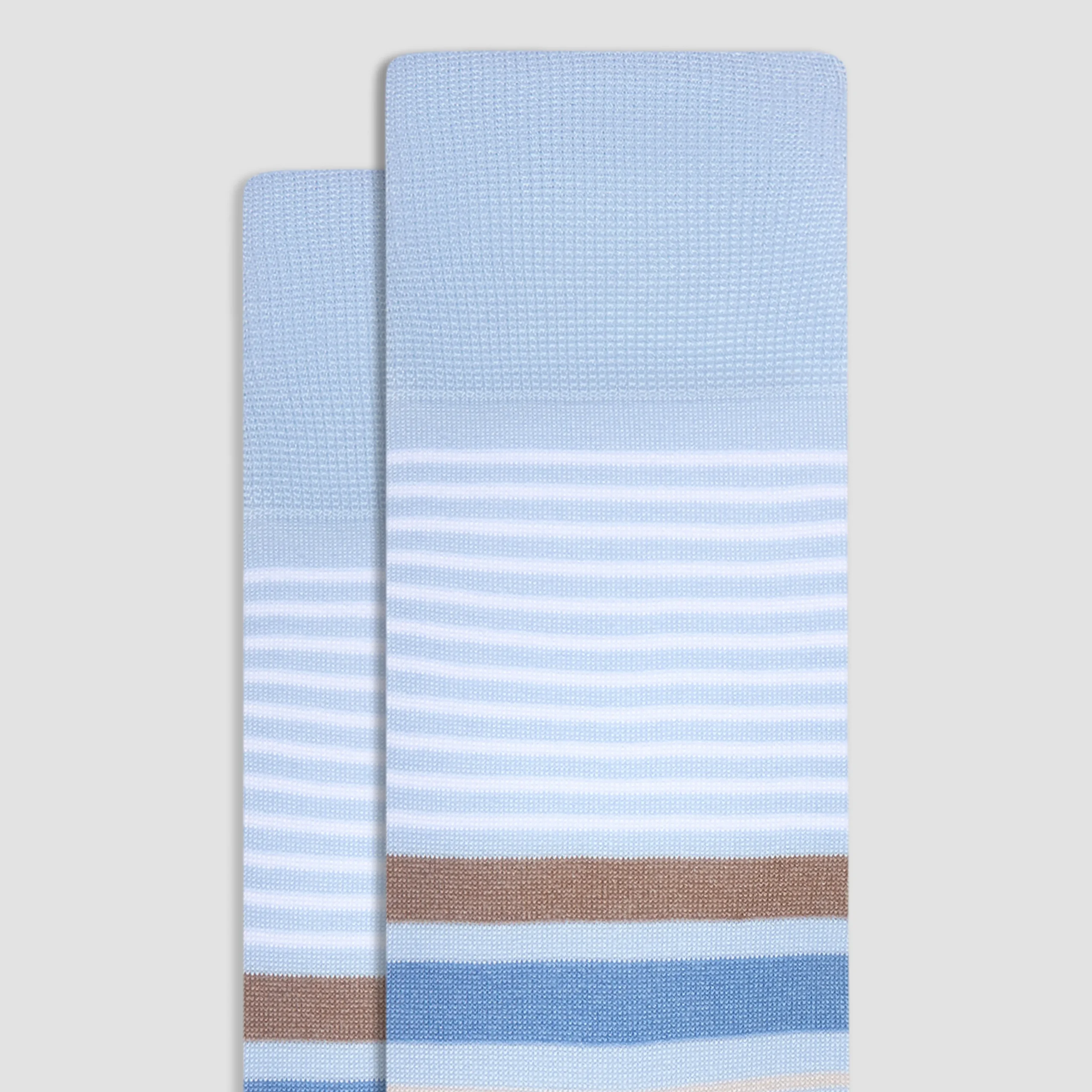 Striped Mid-Calf Socks