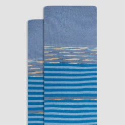 Striped Mid-Calf Socks
