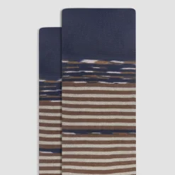 Striped Mid-Calf Socks