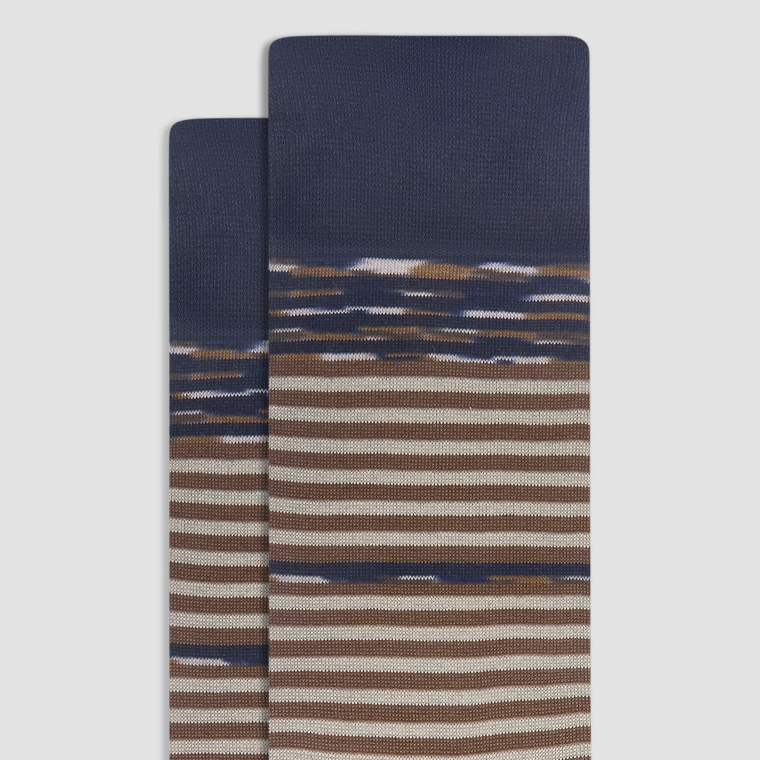 Striped Mid-Calf Socks
