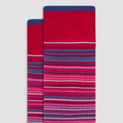 Striped Mid-Calf Socks